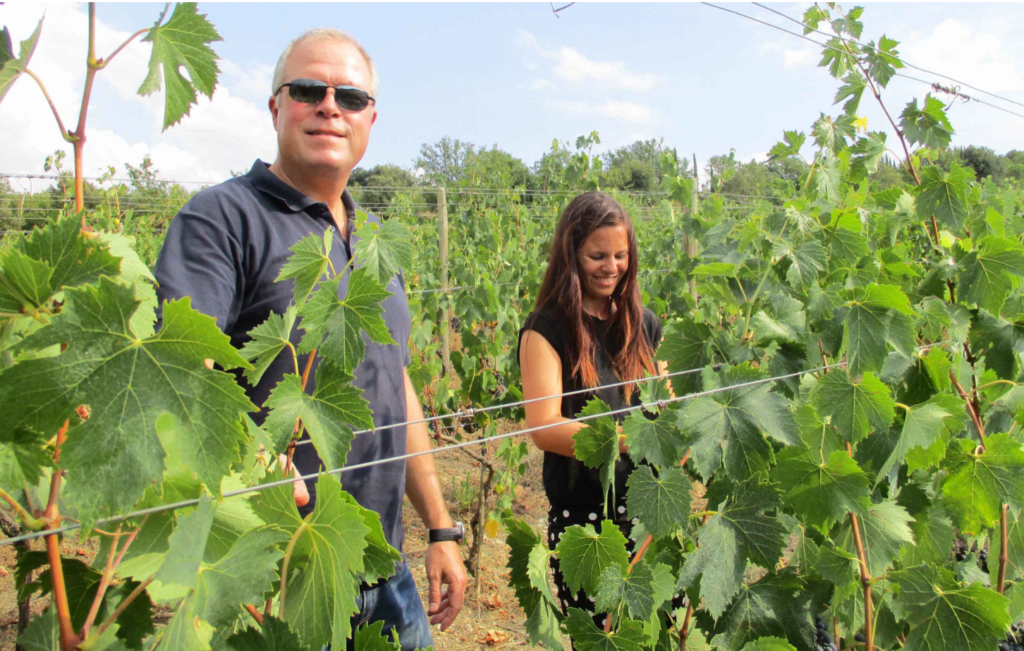 Caterina Sacchet e Antonio Michael Zaccheo a Montalcino