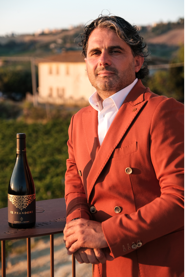 Emmanuel De Angelis, winemaker de Il Conte Villa Prandone

