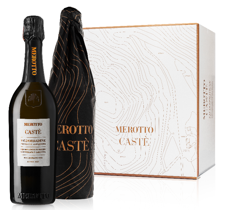 Castè Valdobbiadene Prosecco Superiore DOCG Extra Dry Millesimato – Merotto