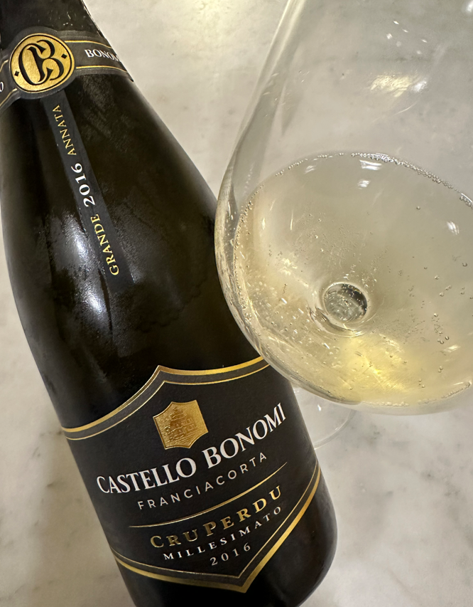 Castello Bonomi Franciacorta CruPerdu Millesimato 2016