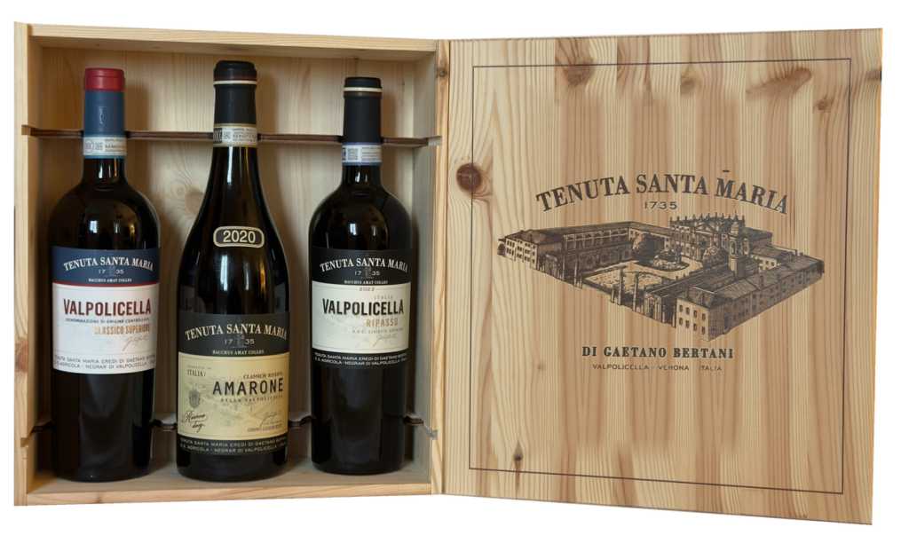 TENUTA SANTA MARIA — COFANETTO VALPOLICELLA CLASSICO, RIPASSO E AMARONE