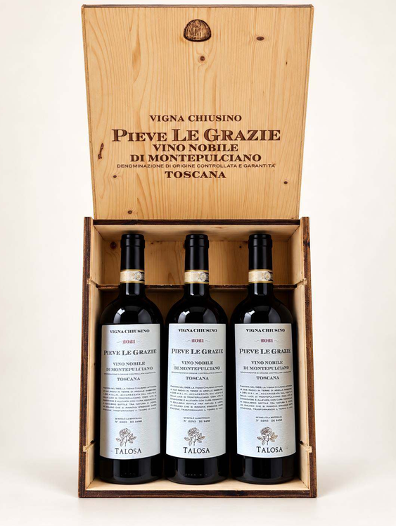 TALOSA — COFANETTO NOBILE DI MONTEPULCIANO PIEVE LE GRAZIE 2021